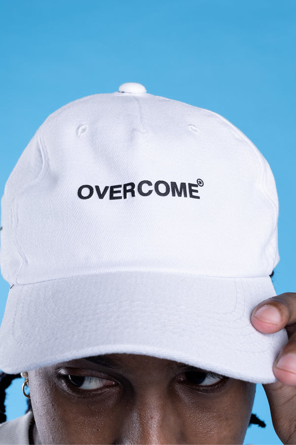 Boné Dad Hat Overcome New Logobox Branco