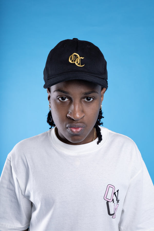 Boné Dad Hat Overcome Old Letters IV Preto