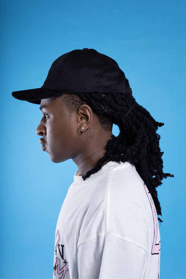 Boné Dad Hat Overcome Old Letters IV Preto