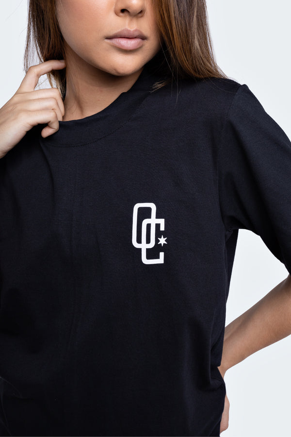 Camiseta Overcome "Big Script" Preta-001