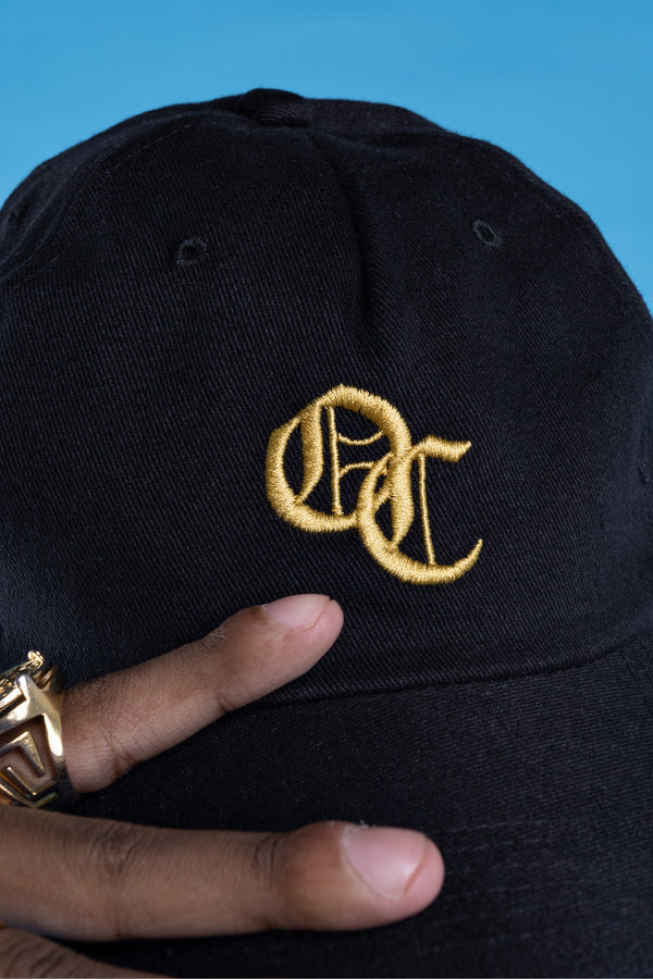 Boné Dad Hat Overcome Old Letters IV Preto