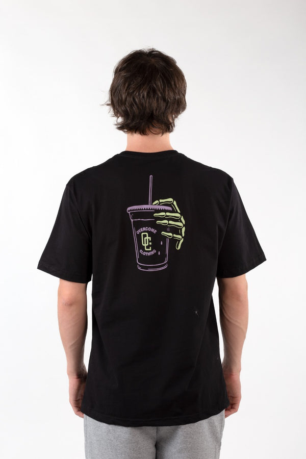 Camiseta Overcome "Drink Of Death" Preta