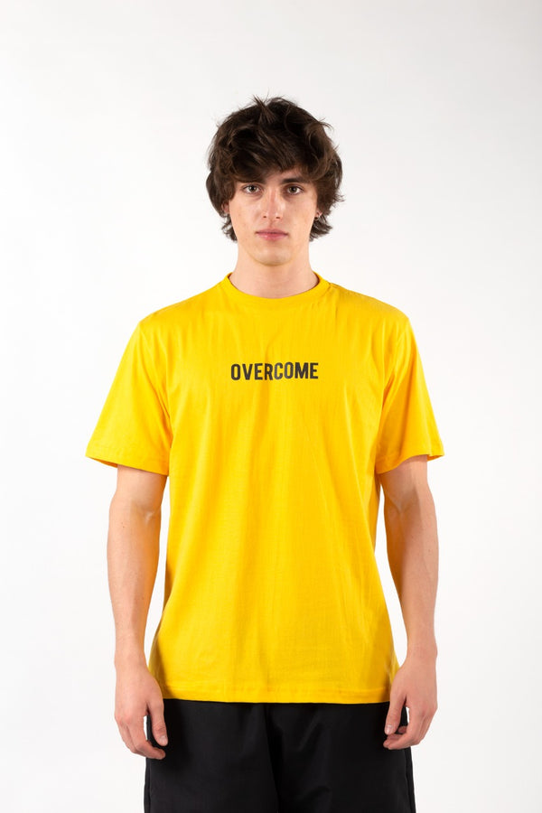 Camiseta Overcome "Logobox" Amarela