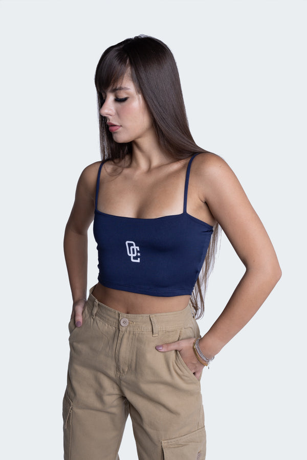 Top Overcome Oc Logo Azul Marinho – Overcome ClothingStore