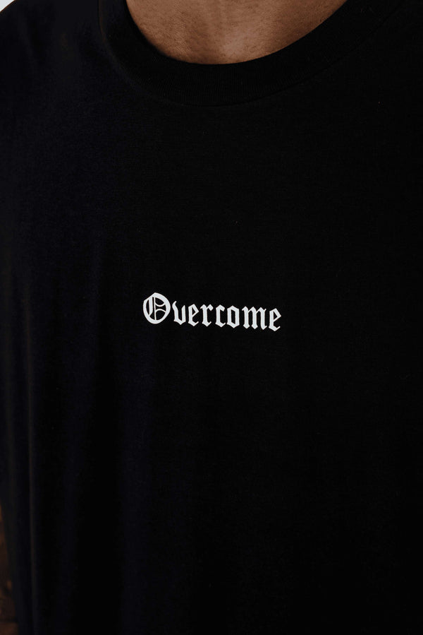 Camiseta Overcome New Script Preta