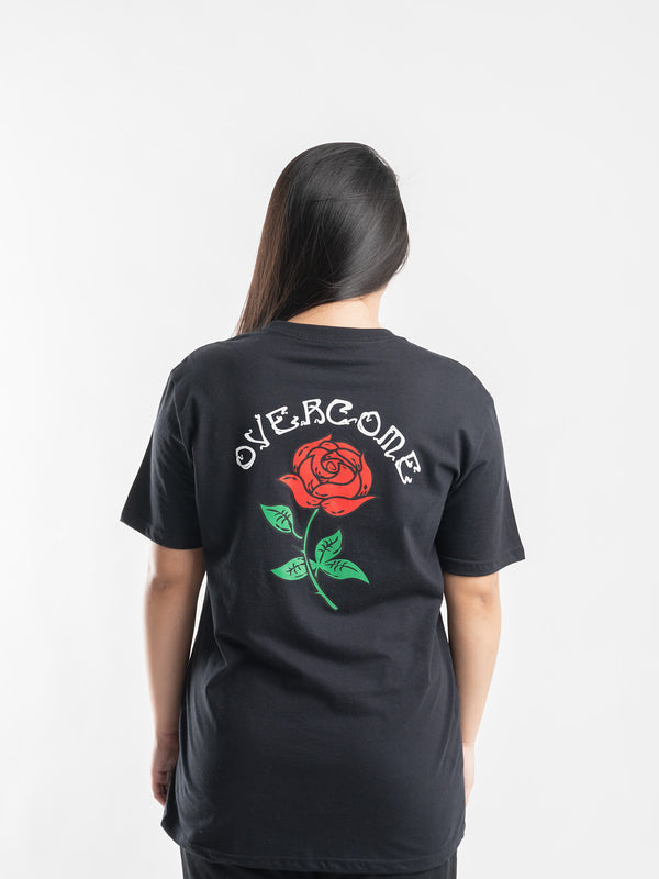 Camiseta Overcome "Rose" Preta