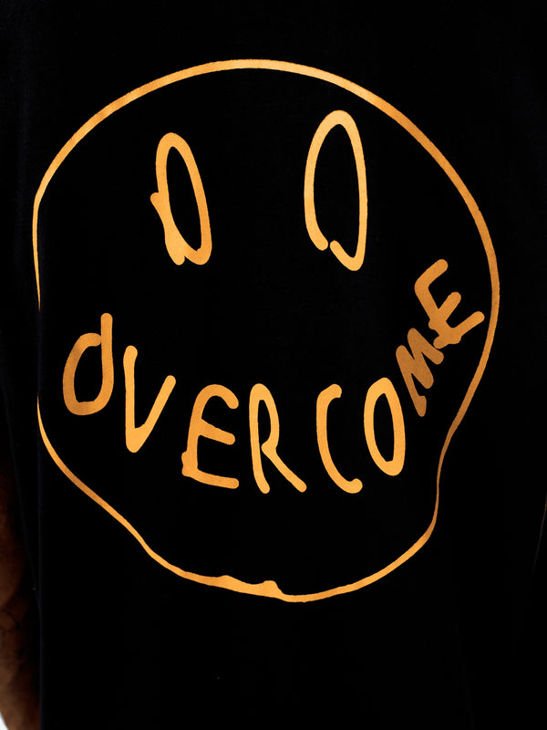 Camiseta Overcome "Smile for Haters" Preta-001