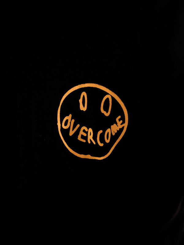 Camiseta Overcome "Smile for Haters" Preta-001