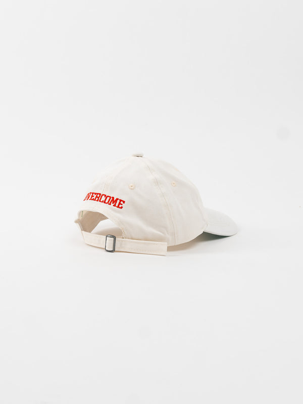 Boné Dad Hat Overcome Flames Off White