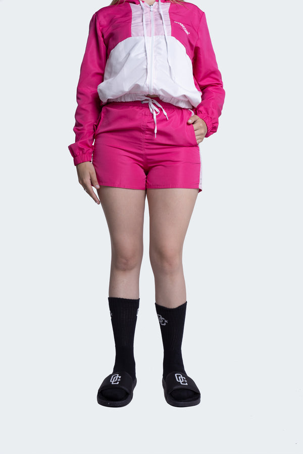 Shorts Overcome Color Block Rosa
