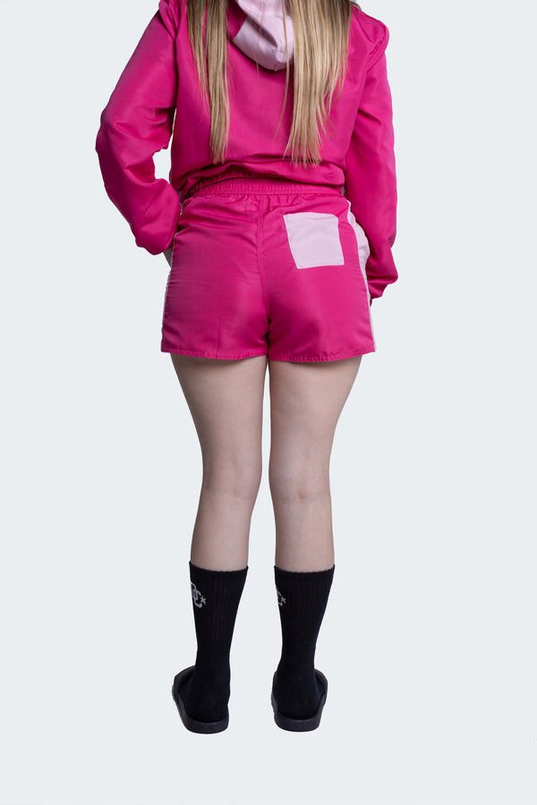 Shorts Overcome Color Block Rosa