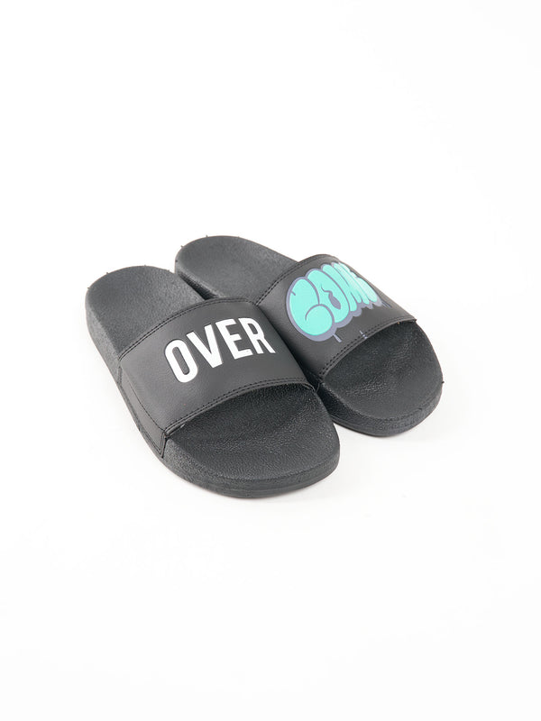 Chinelo Overcome "Grafitti" Preto