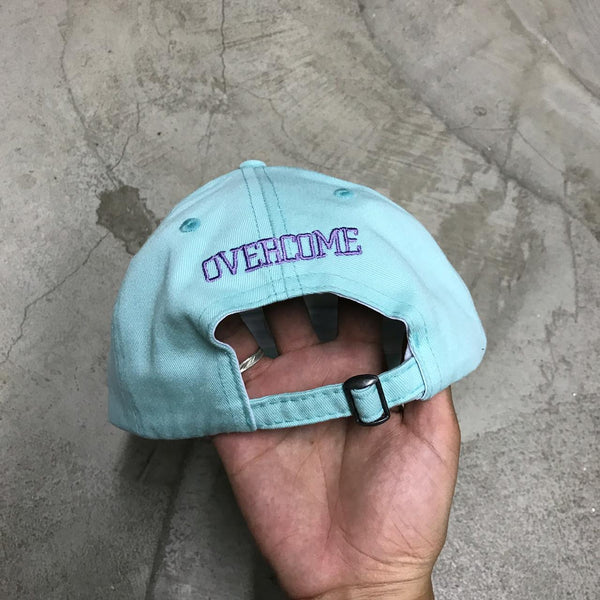 Boné Dad Hat Overcome "Logo" Tiffany/Lilás