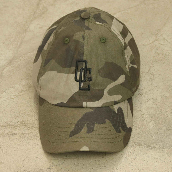 Boné Dad Hat Overcome "Logo" Forest Camo