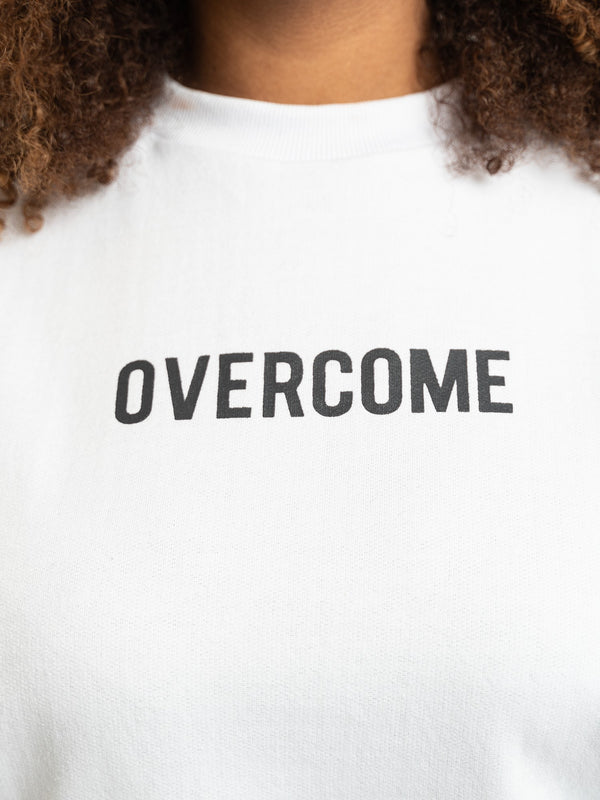 Moletom Overcome Careca "Logobox" Branco