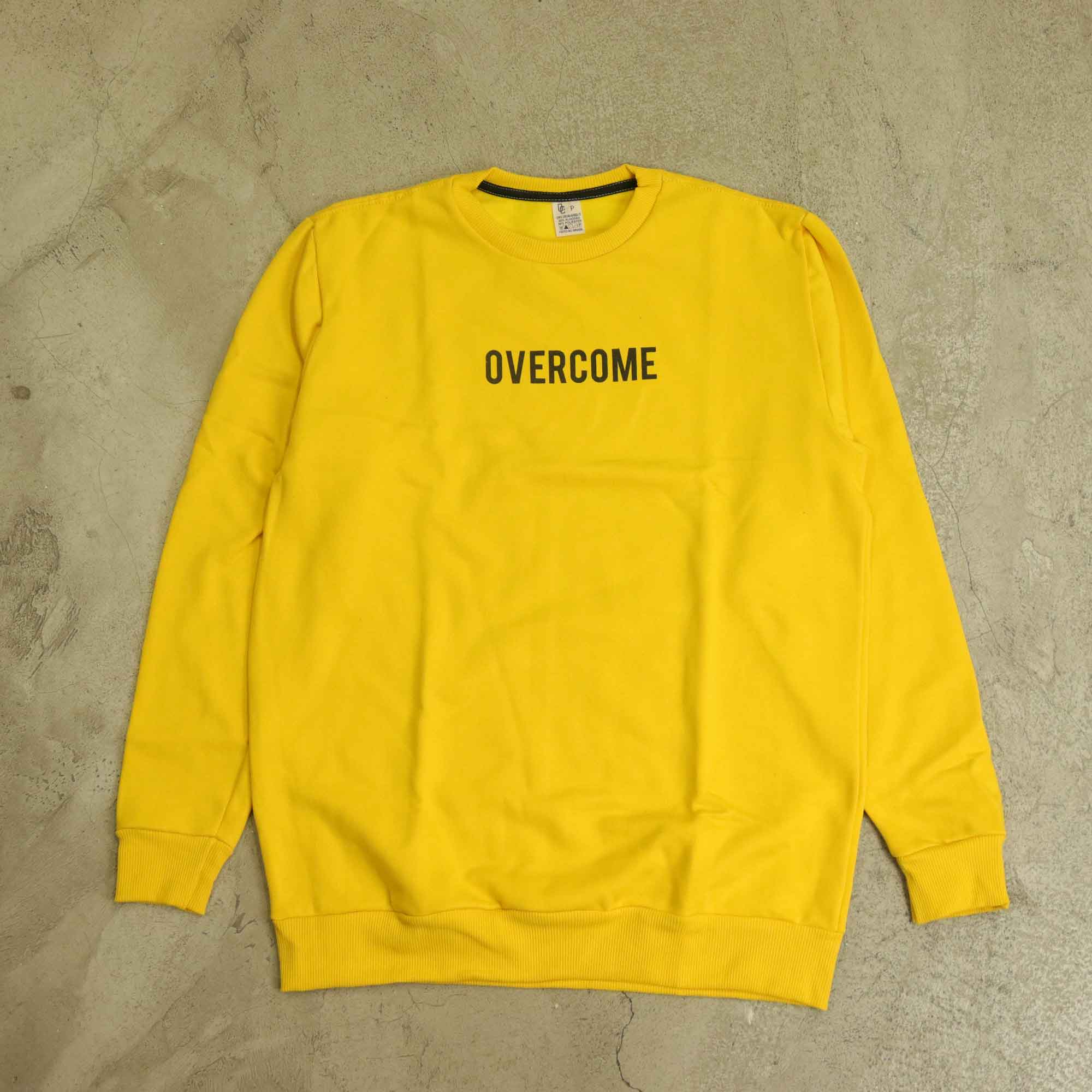 Moletom discount overcome amarelo