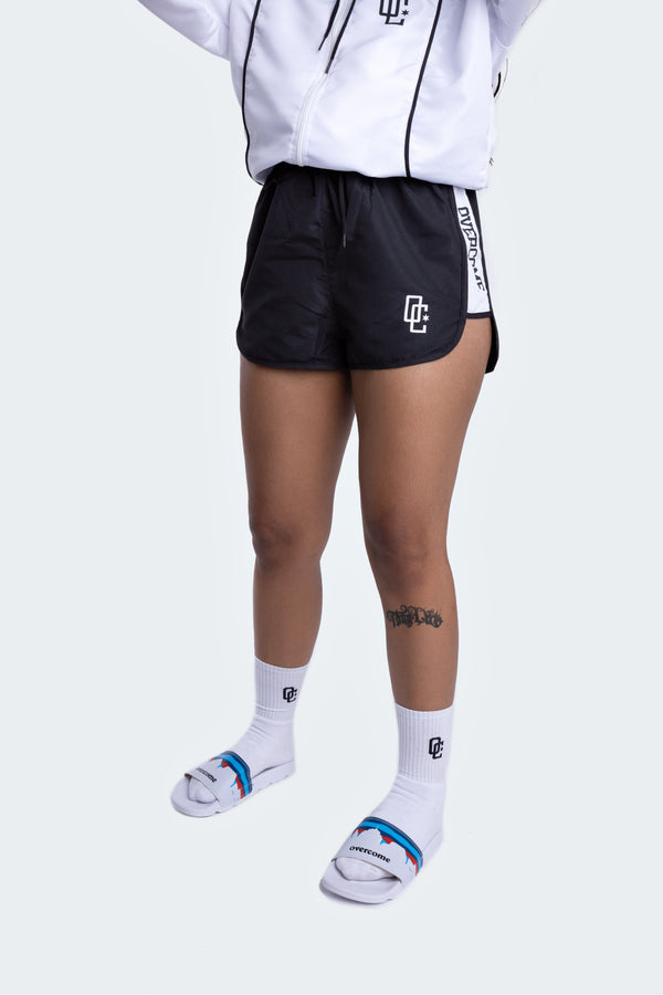 Shorts Overcome Feminino "Strip" Branco