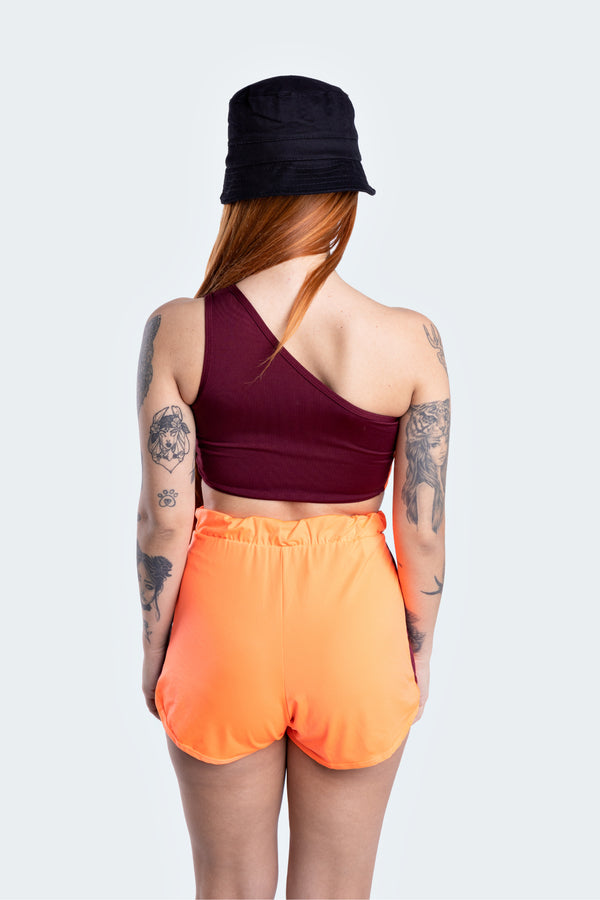 Top Overcome Patch Magenta/Laranja
